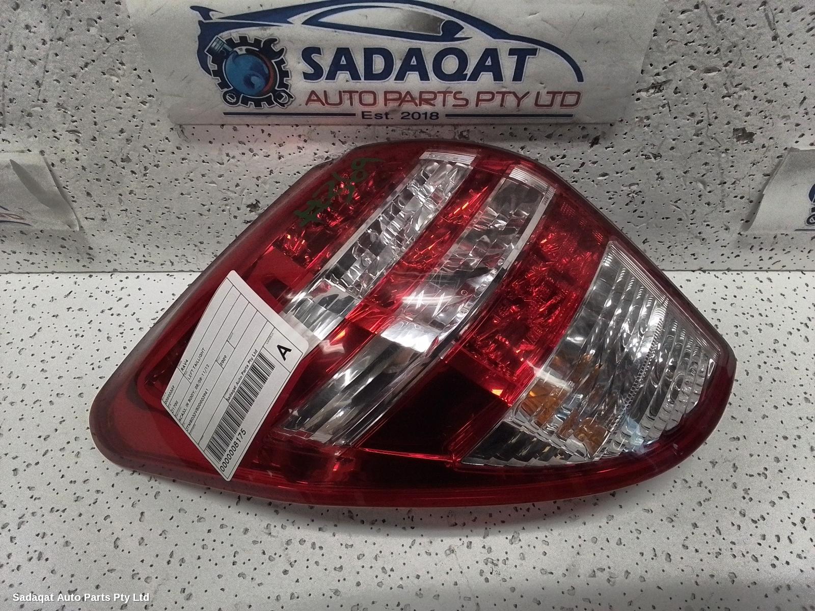 Toyota Rav4 Left Taillight