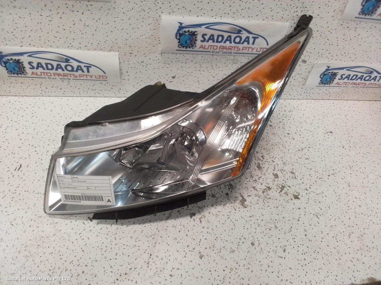 Holden Cruze Left Headlamp