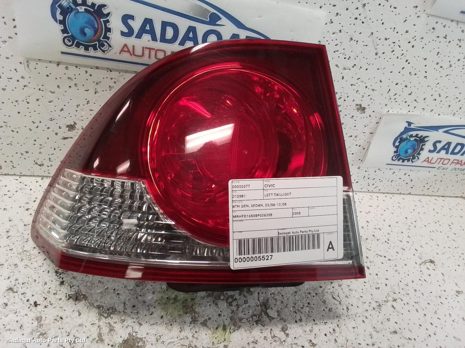 Honda Civic Left Taillight