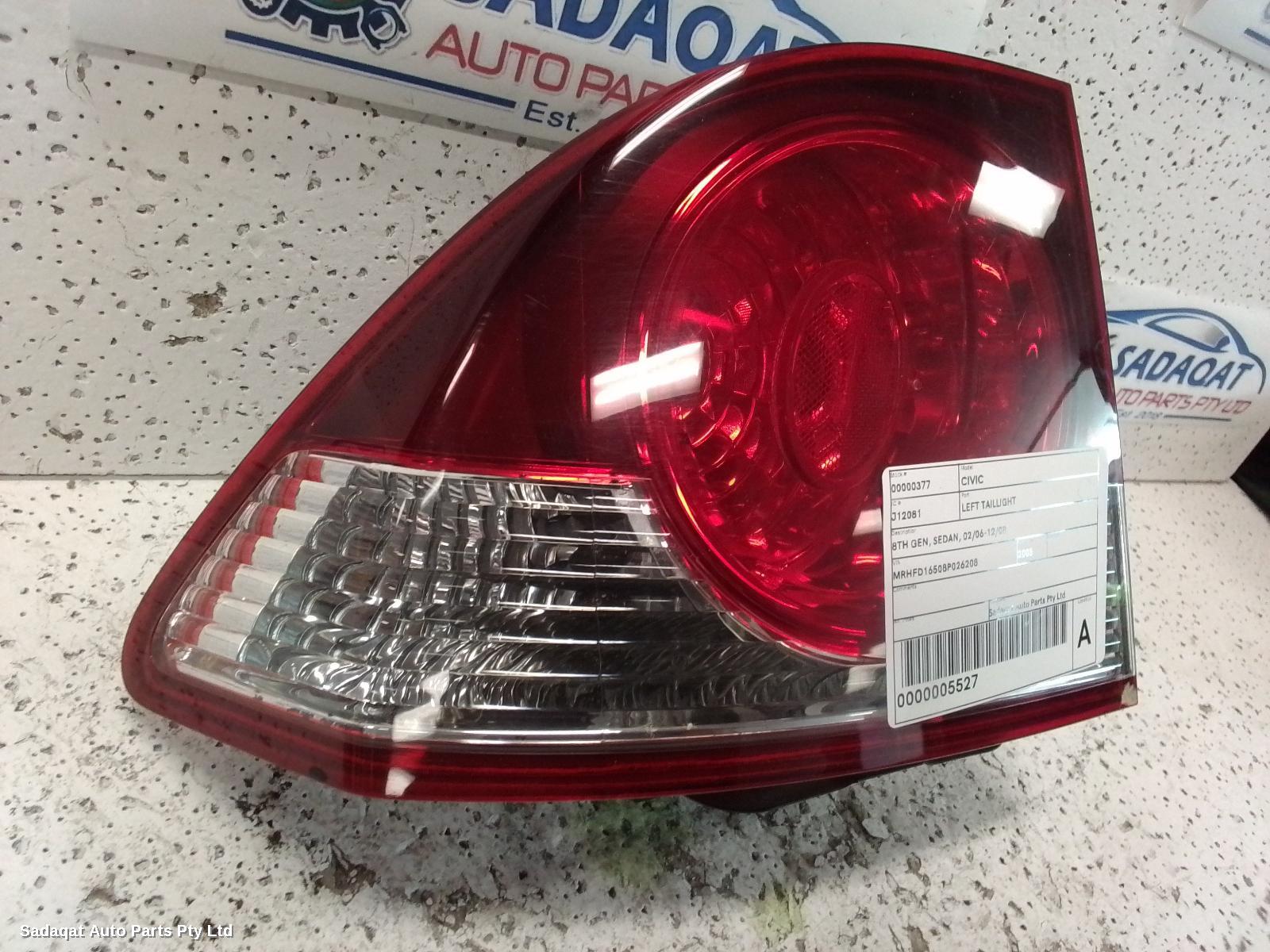 Honda Civic Left Taillight