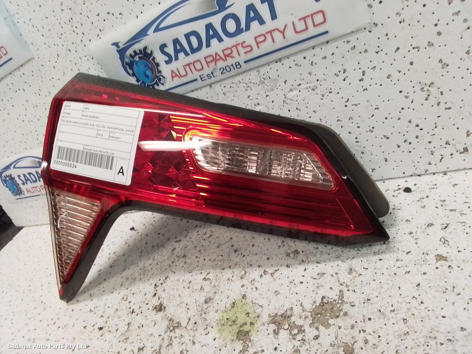 Honda Hrv Rear Garnish