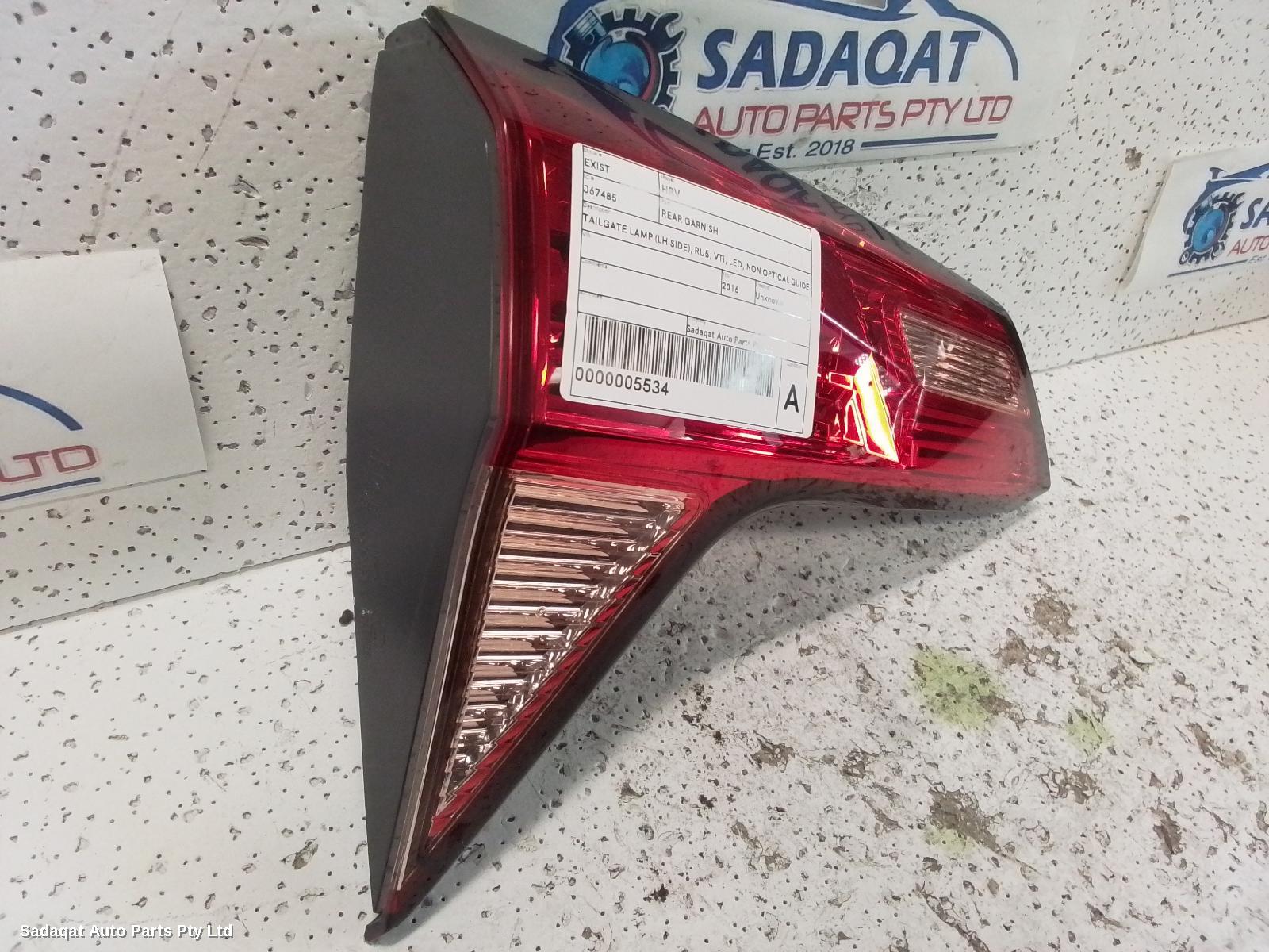 Honda Hrv Rear Garnish