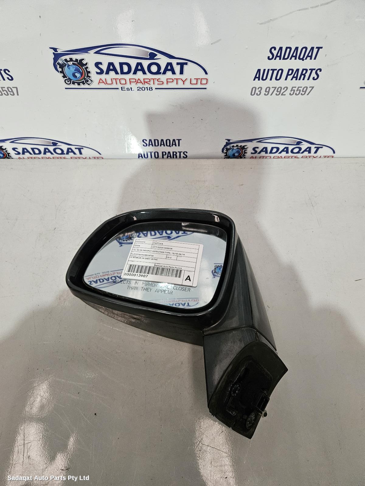 Holden Captiva Left Door Mirror