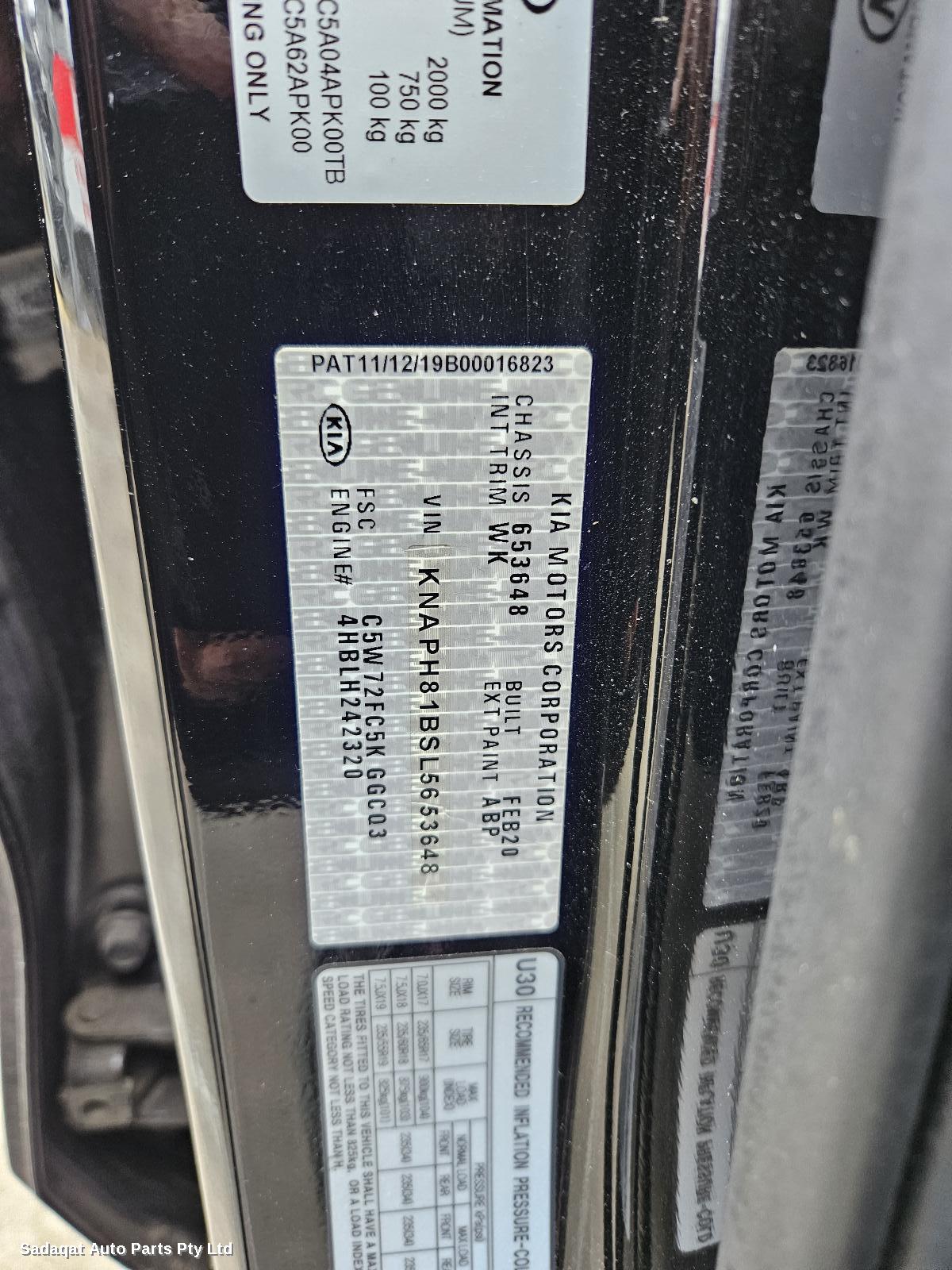 Kia Sorento 3rd Seat