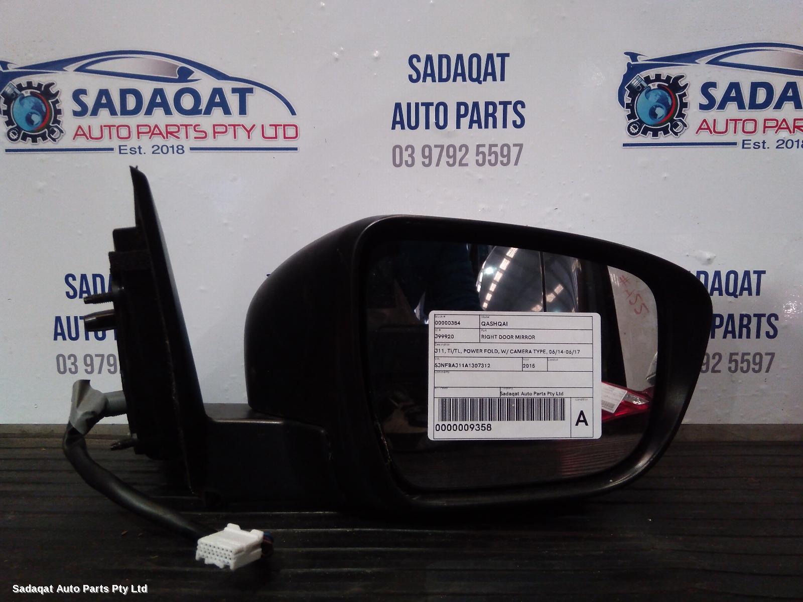 Nissan Qashqai Right Door Mirror
