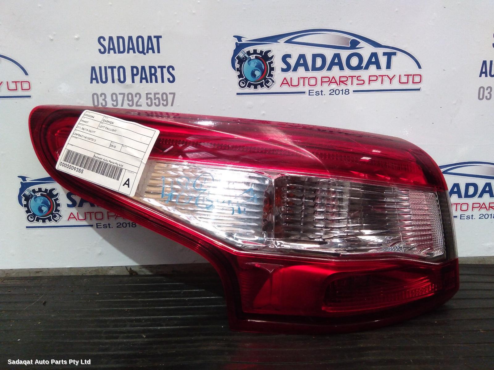 Nissan Qashqai Left Taillight
