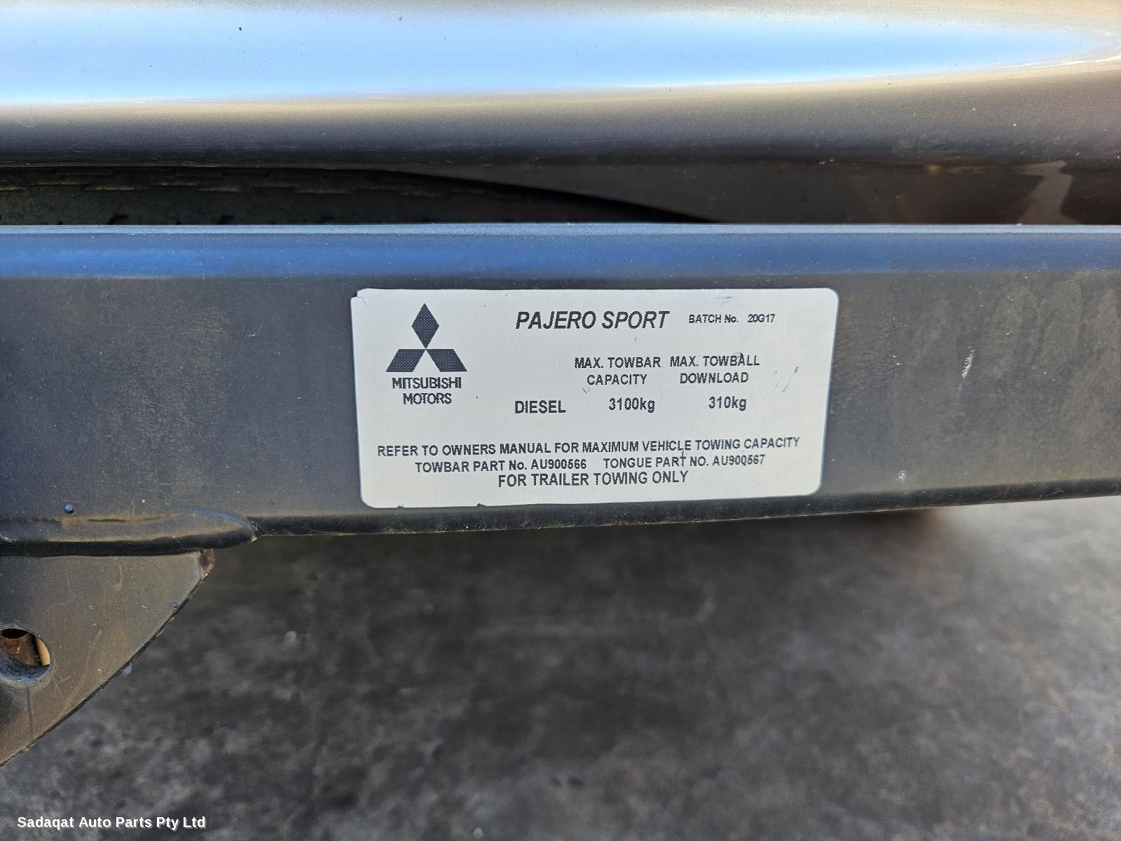 Mitsubishi Pajero Right Door Mirror