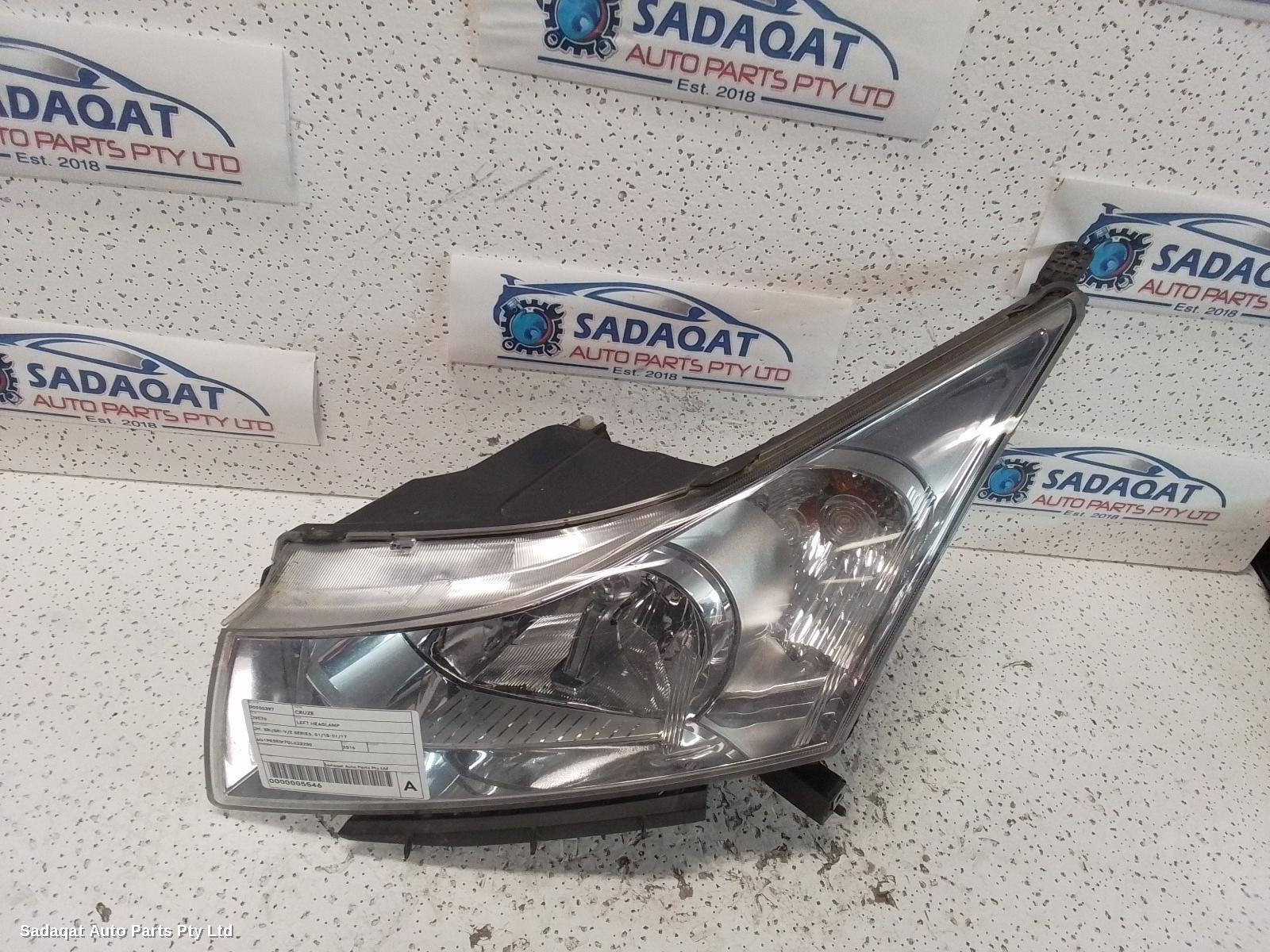 Holden Cruze Left Headlamp