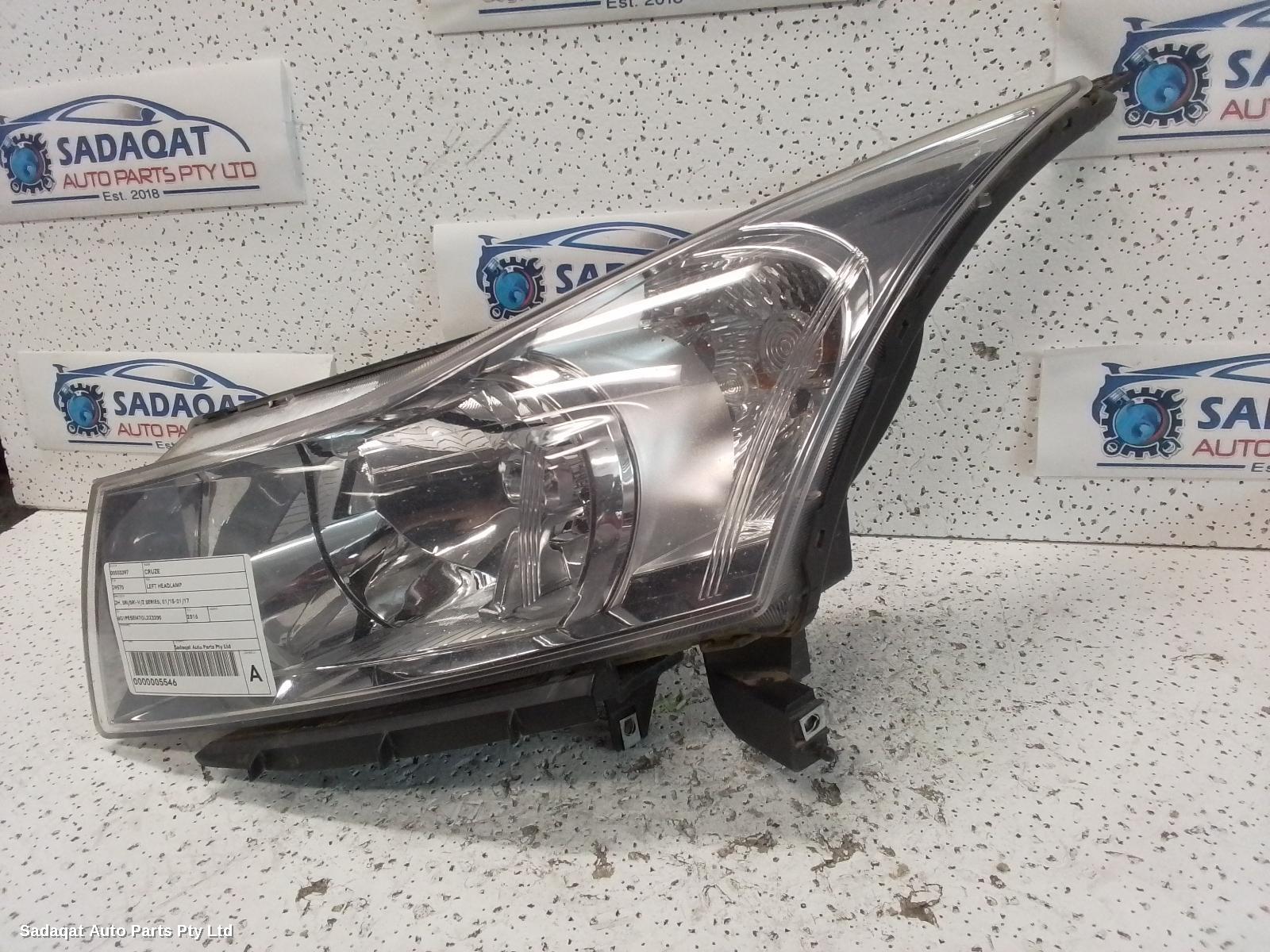 Holden Cruze Left Headlamp