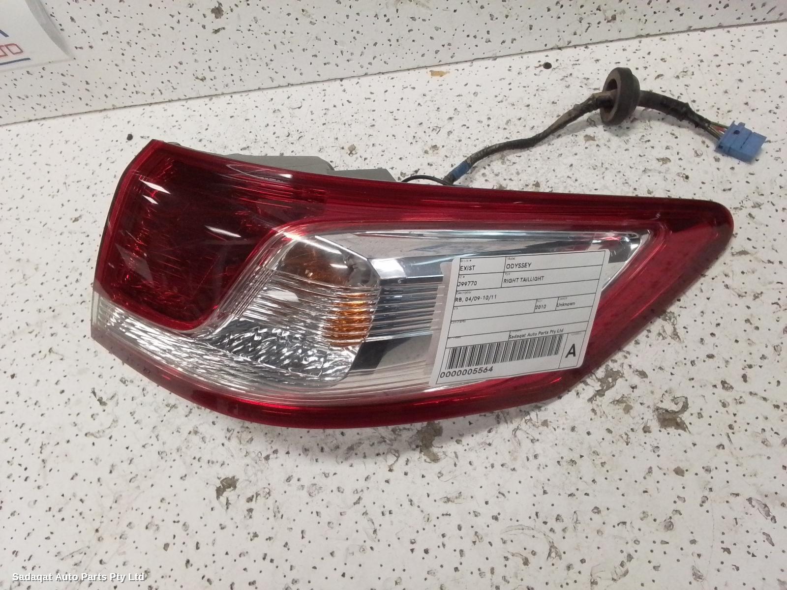 Honda Odyssey Right Taillight