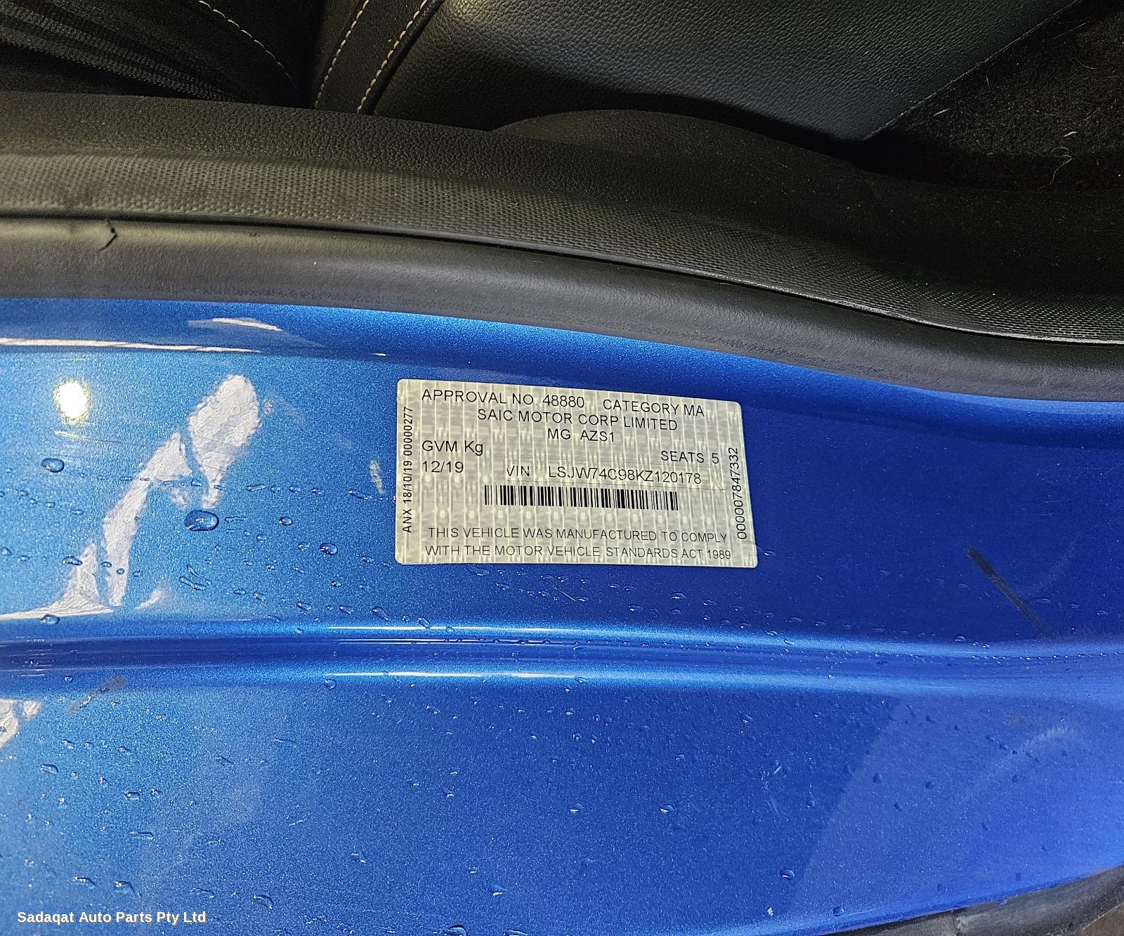 Mg Zs Left Rear Strut