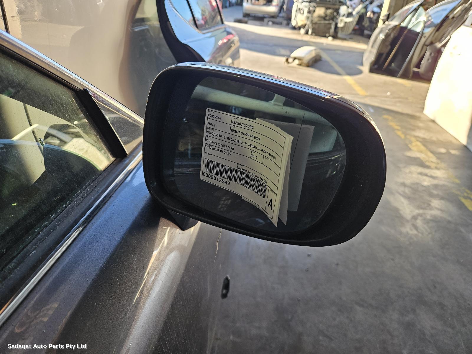 Lexus Is250/is250c Right Door Mirror