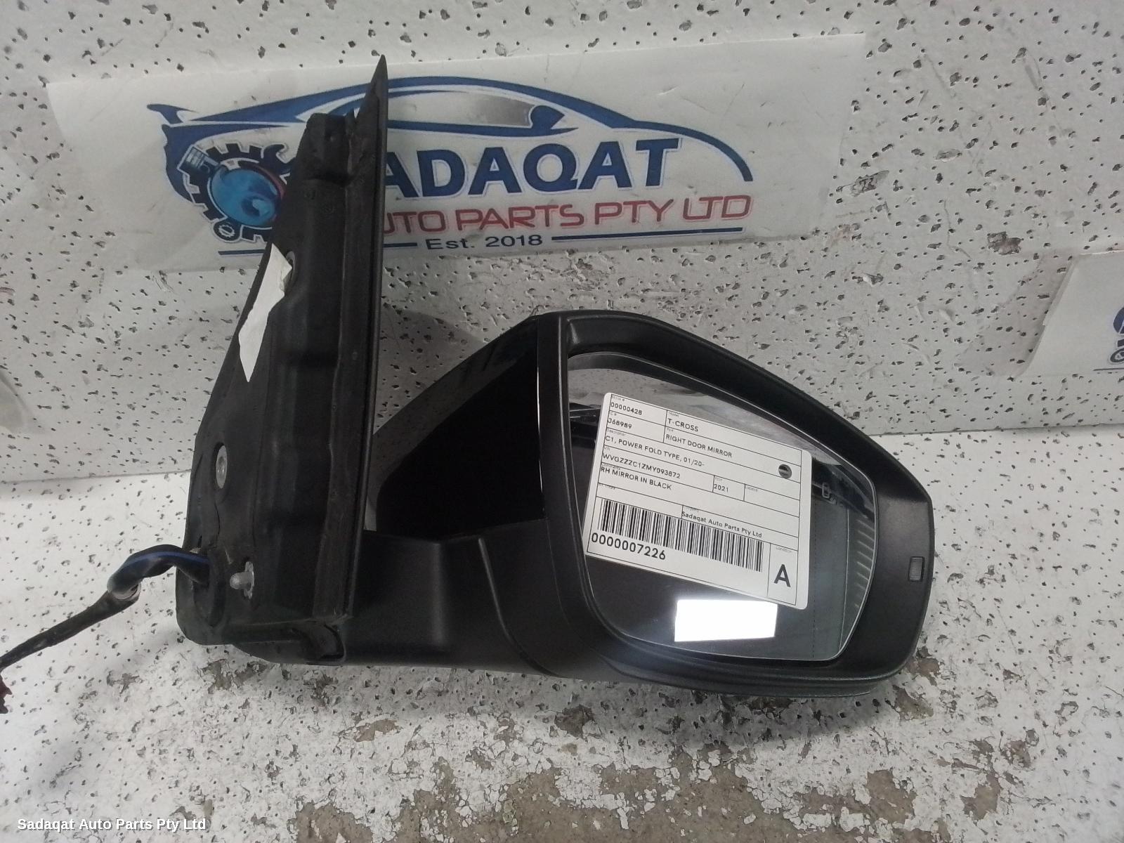 Volkswagen T-cross Right Door Mirror