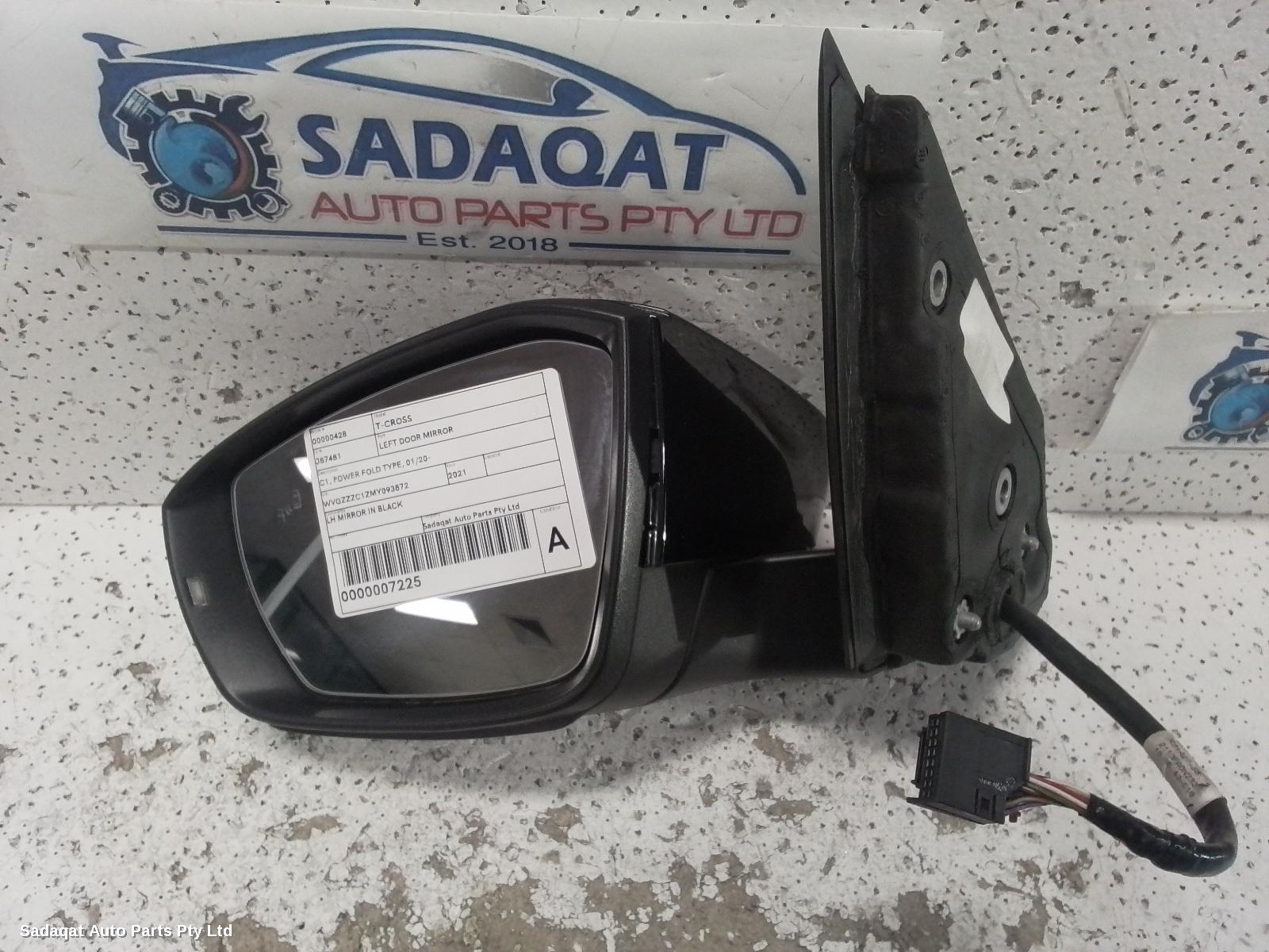 Volkswagen T-cross Left Door Mirror