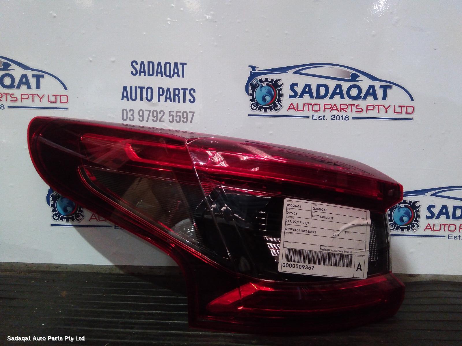 Nissan Qashqai Left Taillight
