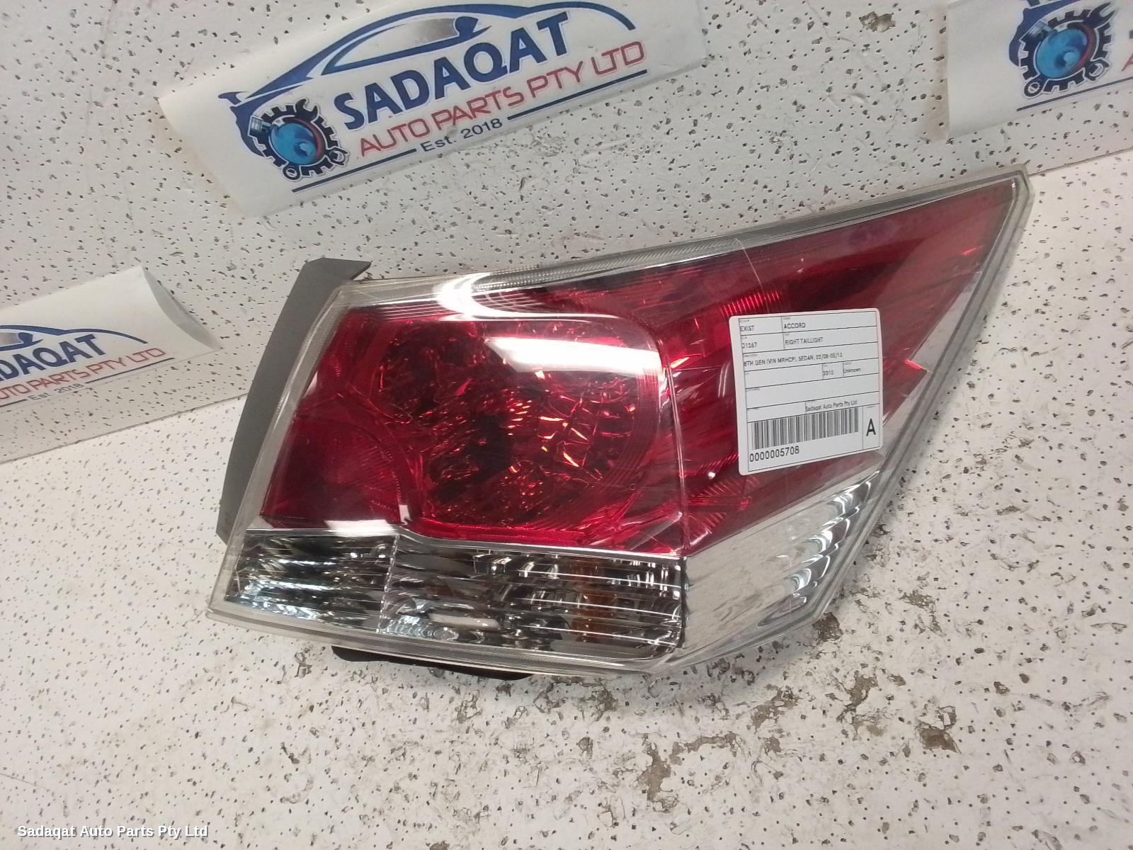 Honda Accord Right Taillight