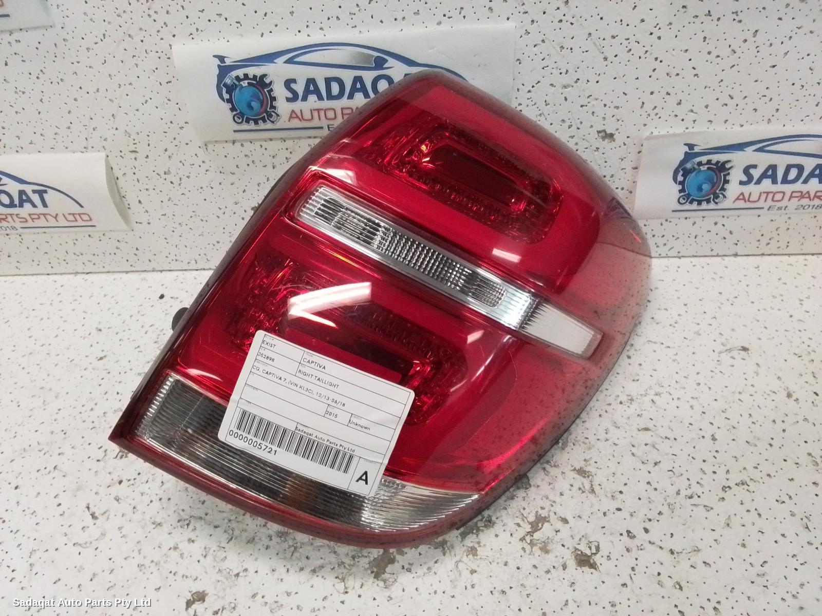 Holden Captiva Right Taillight