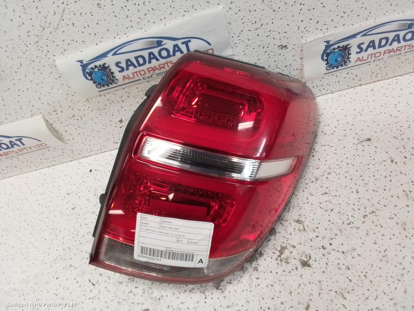 Holden Captiva Right Taillight