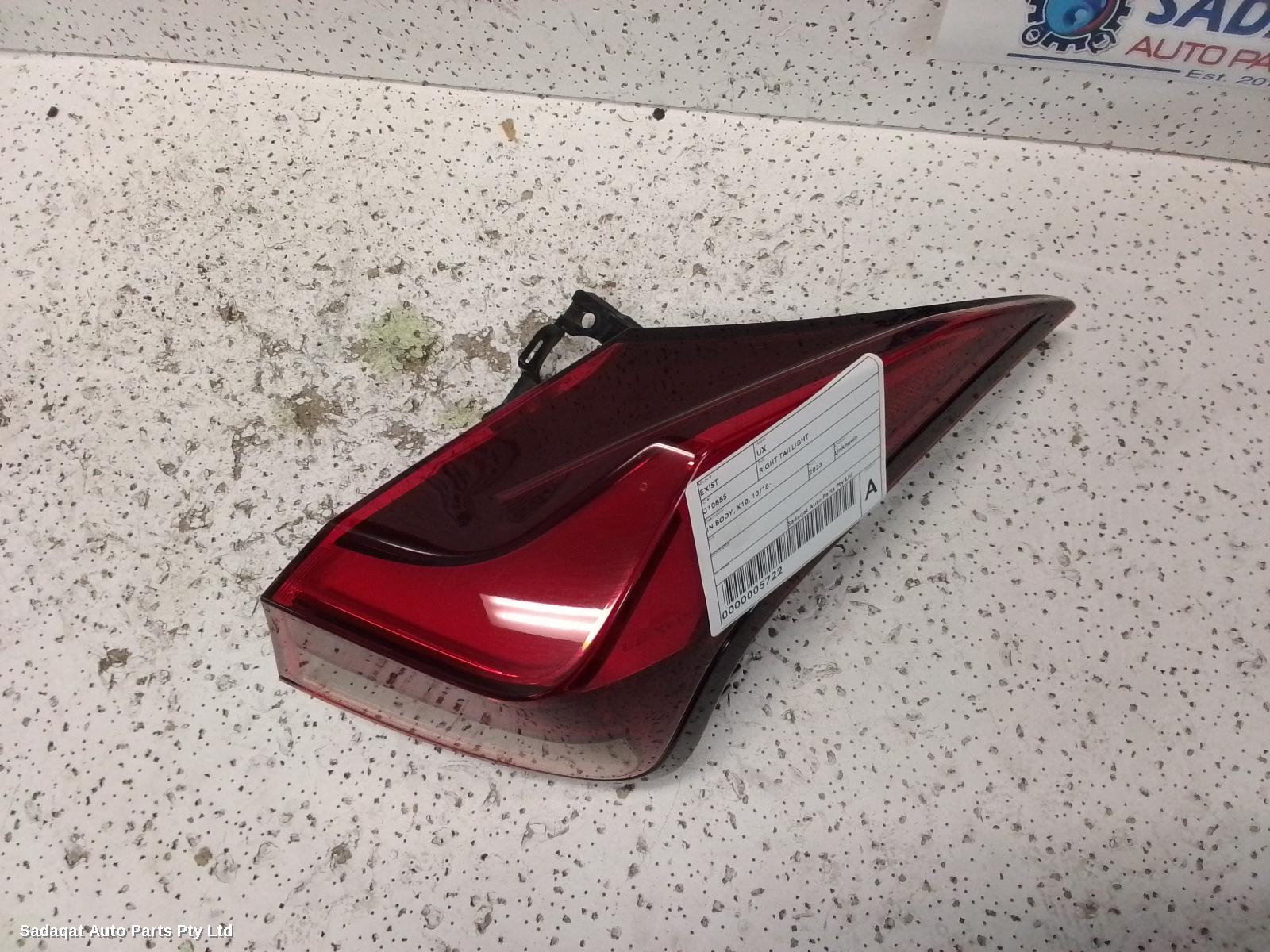 Lexus Ux Right Taillight