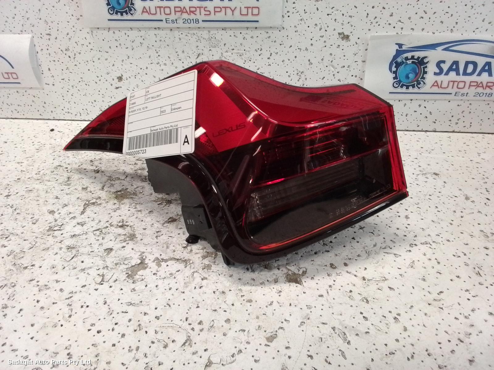 Lexus Ux Left Taillight