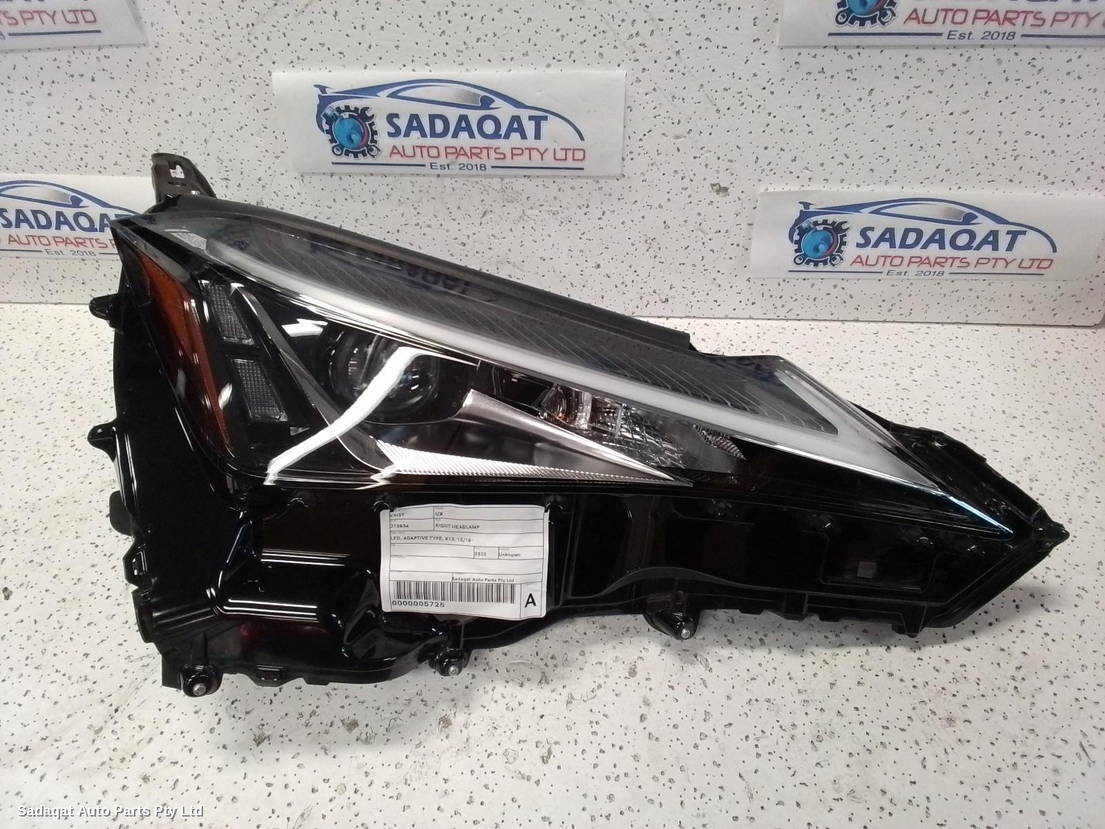 Lexus Ux Right Headlamp