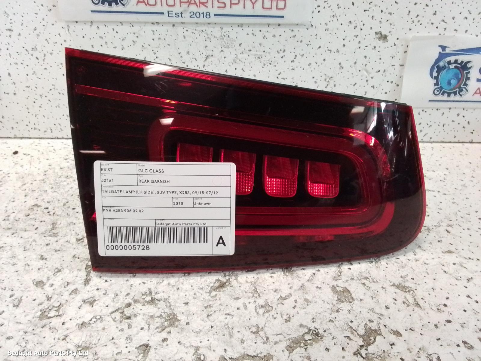 Mercedes Glc Class Rear Garnish