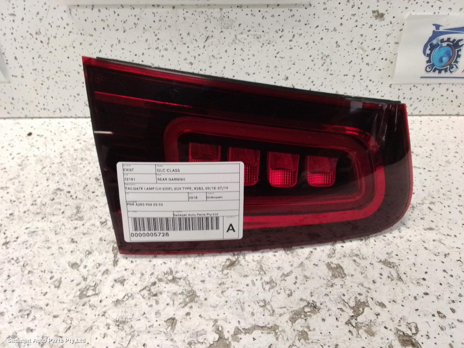 Mercedes Glc Class Rear Garnish