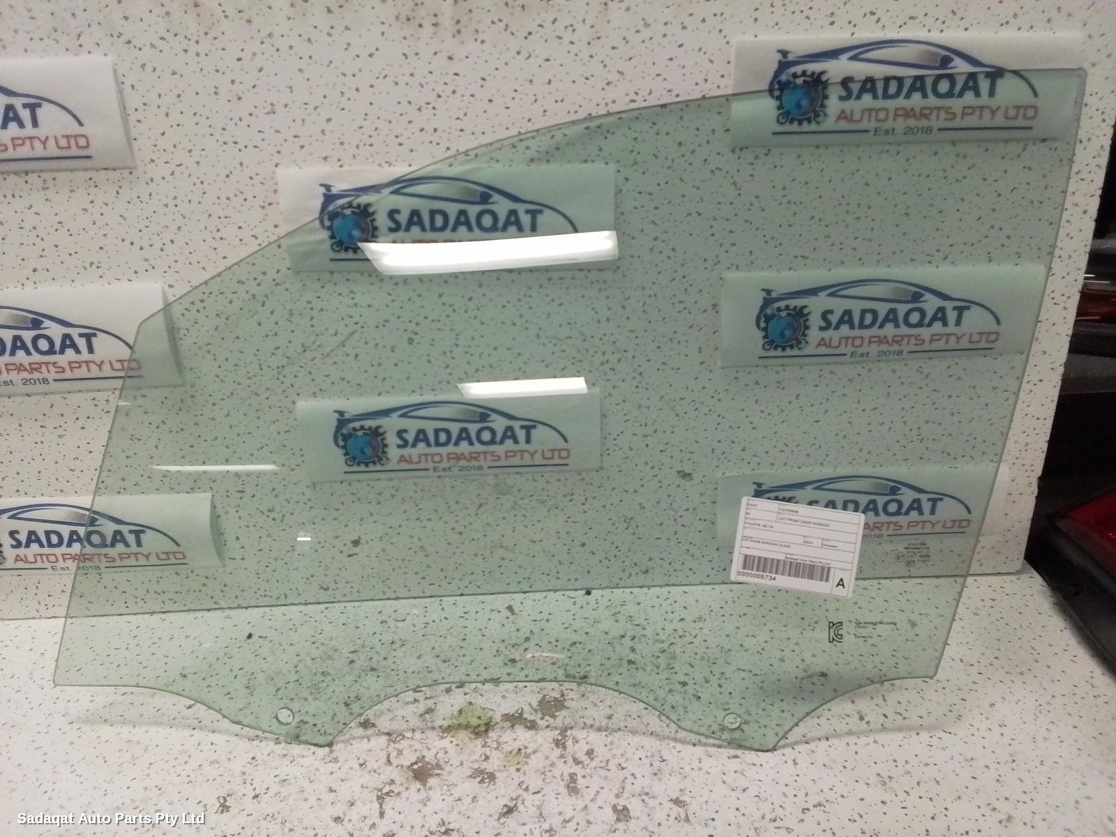 Porsche Cayenne Left Front Door Window