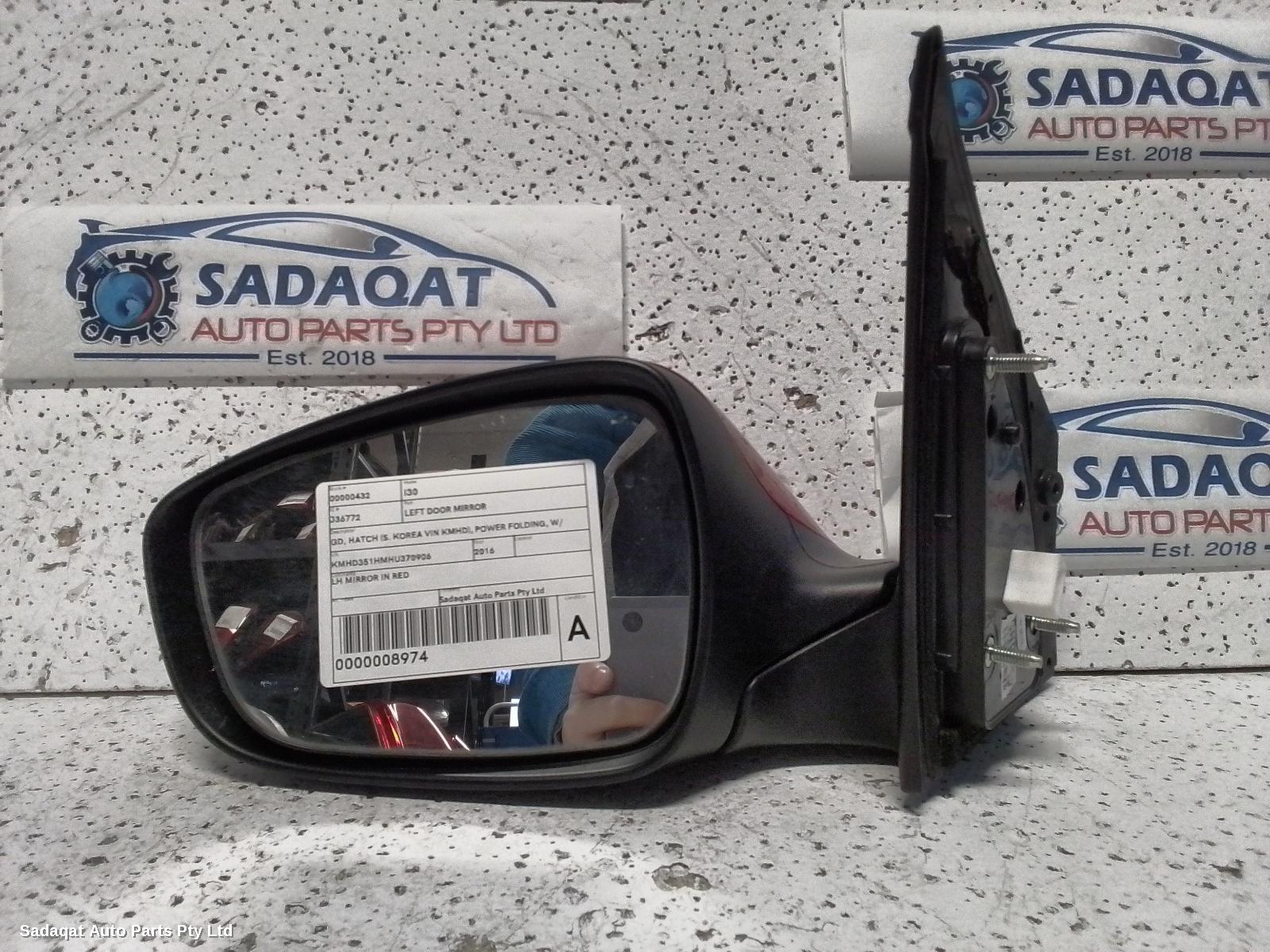 Hyundai I30 Left Door Mirror