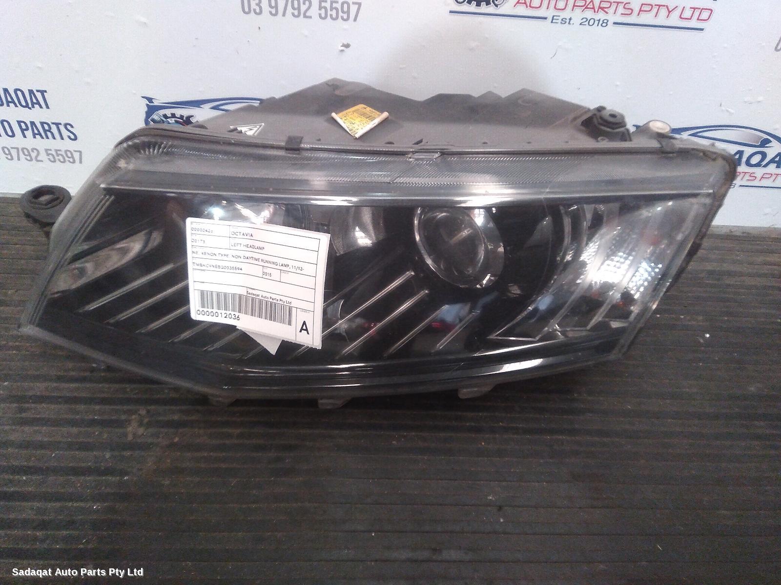 Skoda Octavia Left Headlamp