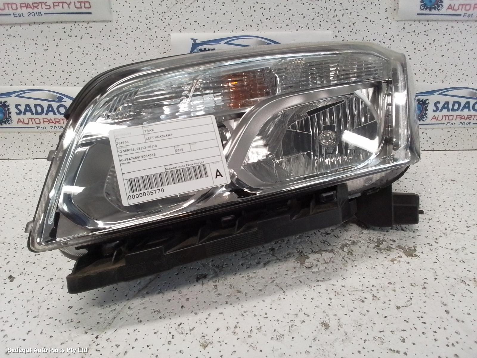 Holden Trax Left Headlamp