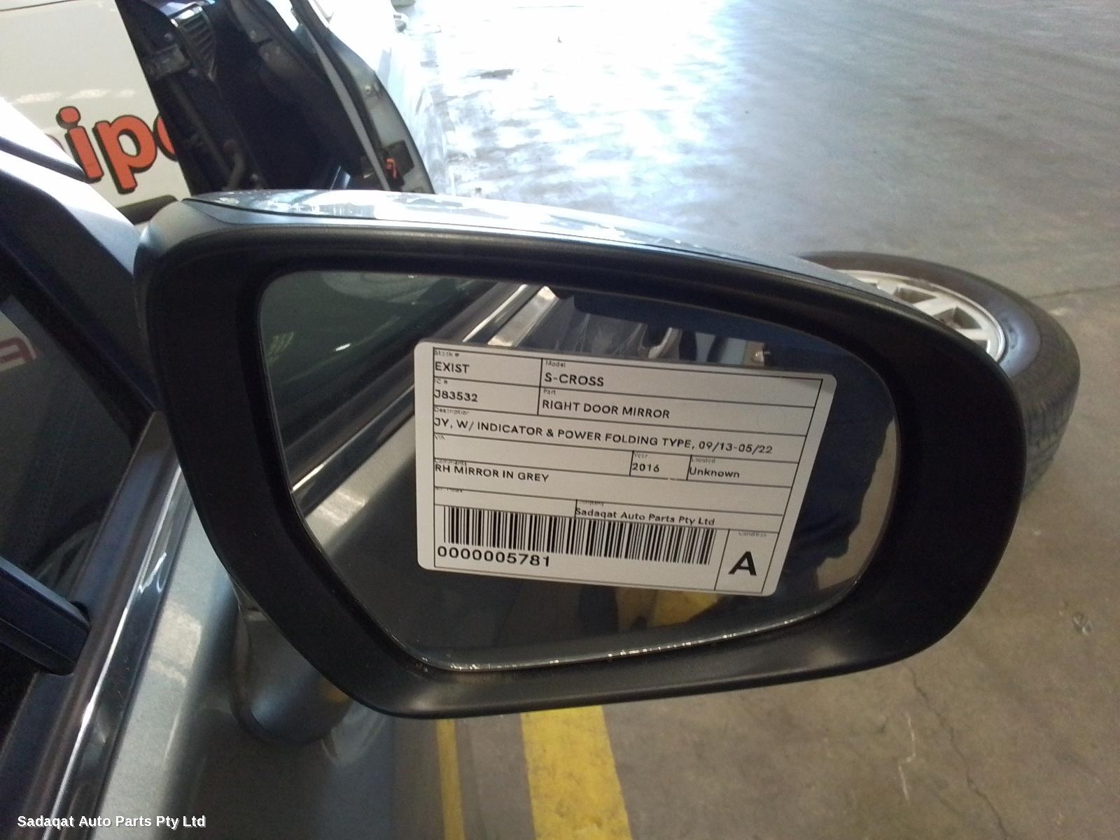 Suzuki S-cross Right Door Mirror