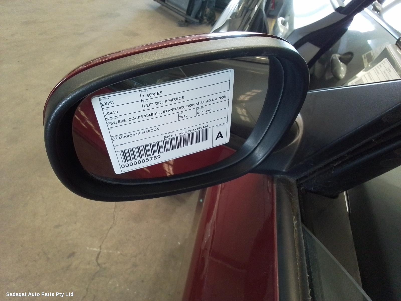 Bmw 1 Series Left Door Mirror