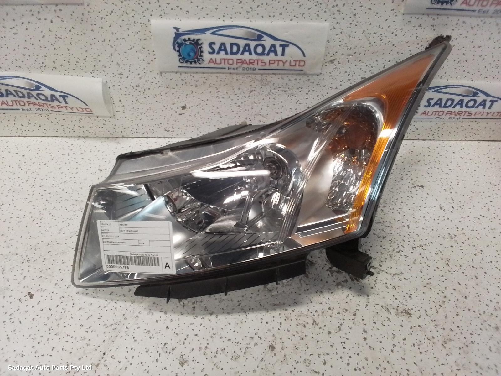Holden Cruze Left Headlamp