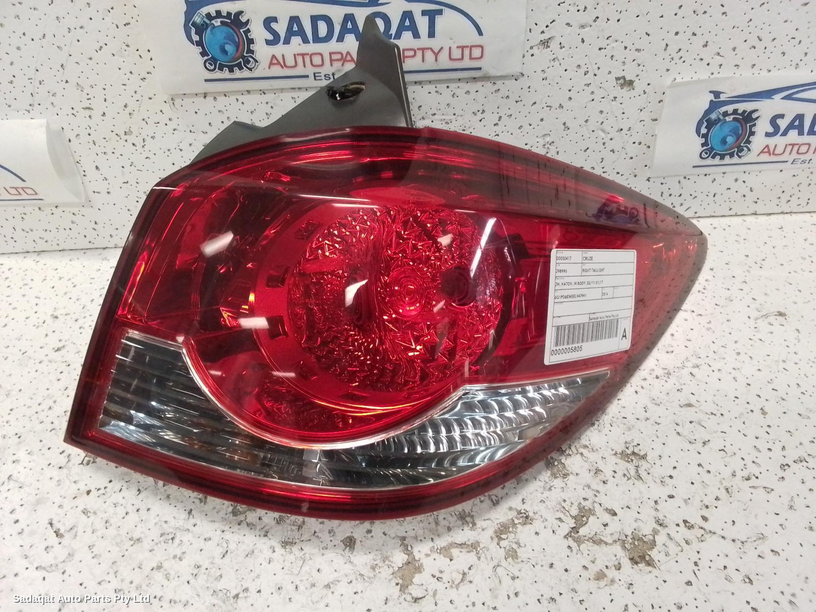 Holden Cruze Right Taillight
