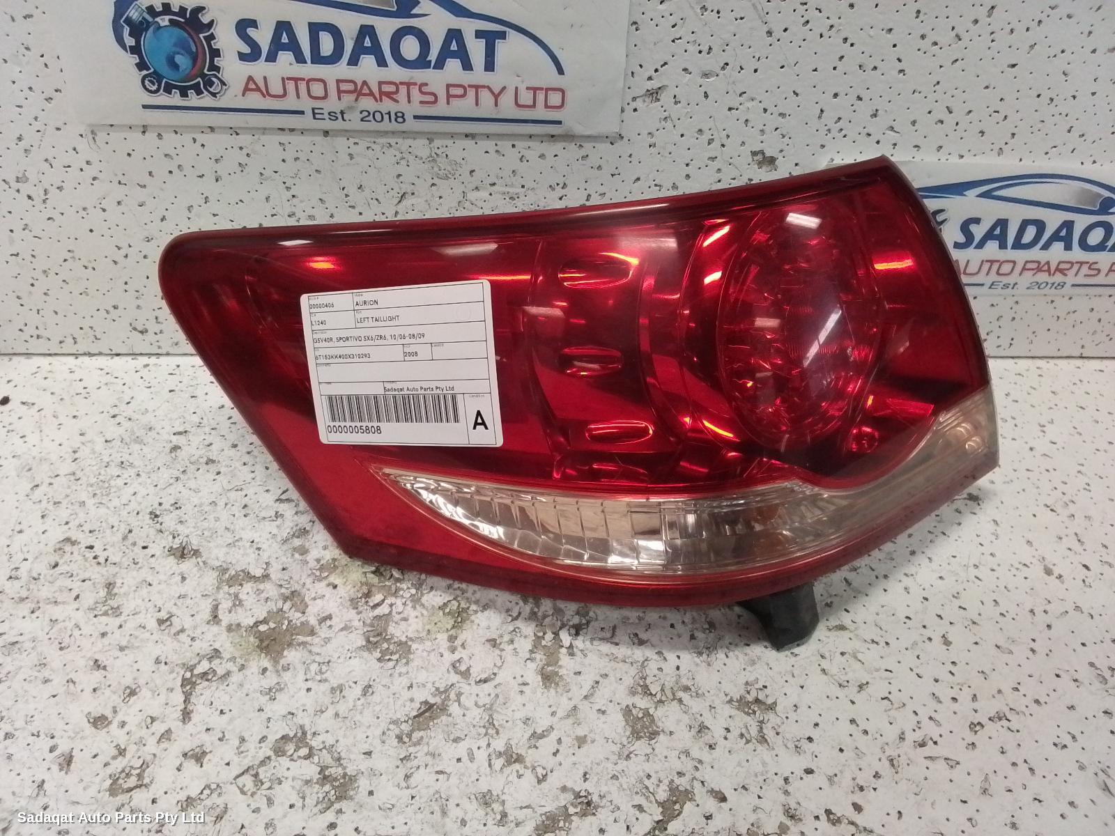 Toyota Aurion Left Taillight