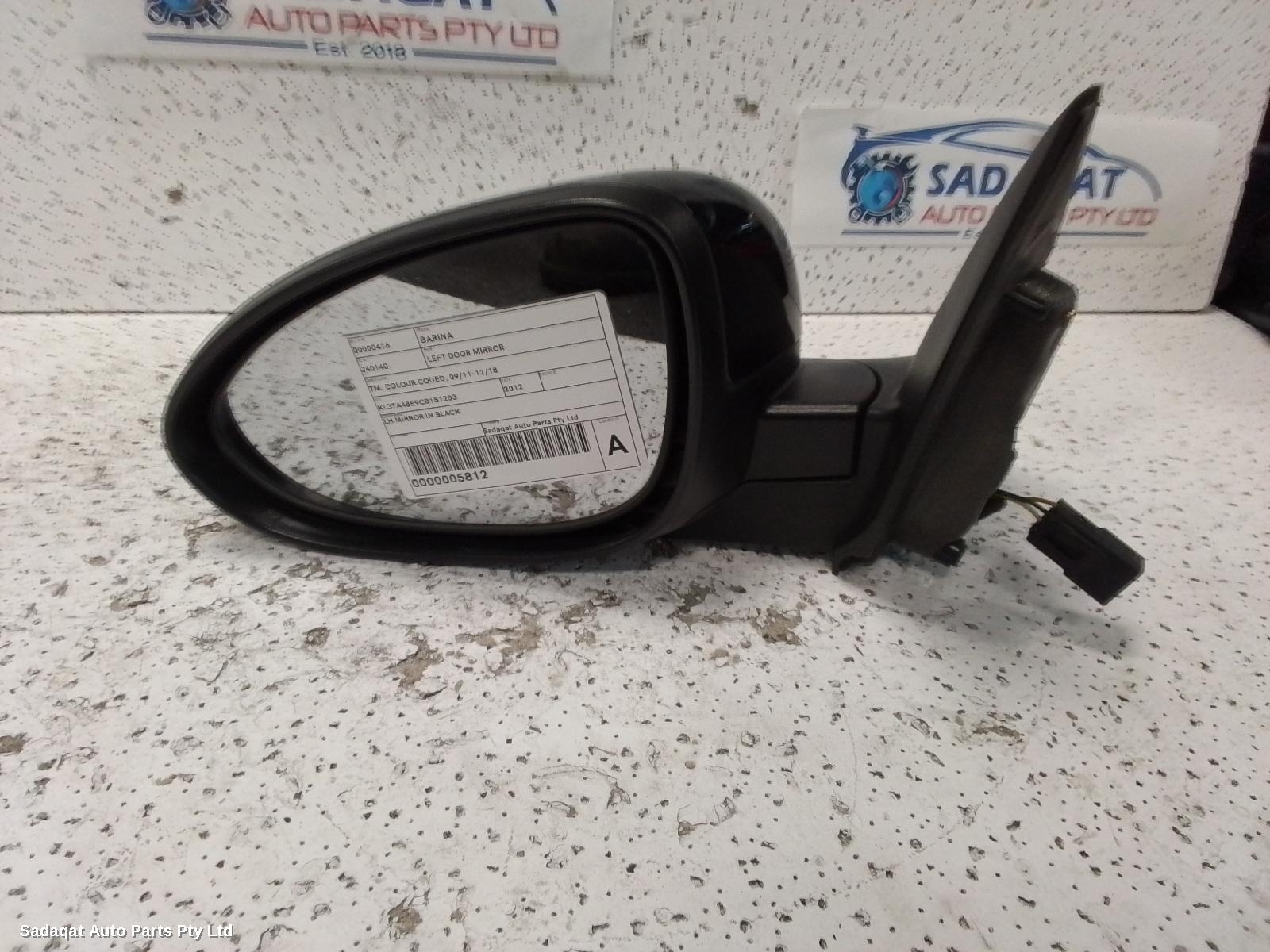Holden Barina Left Door Mirror
