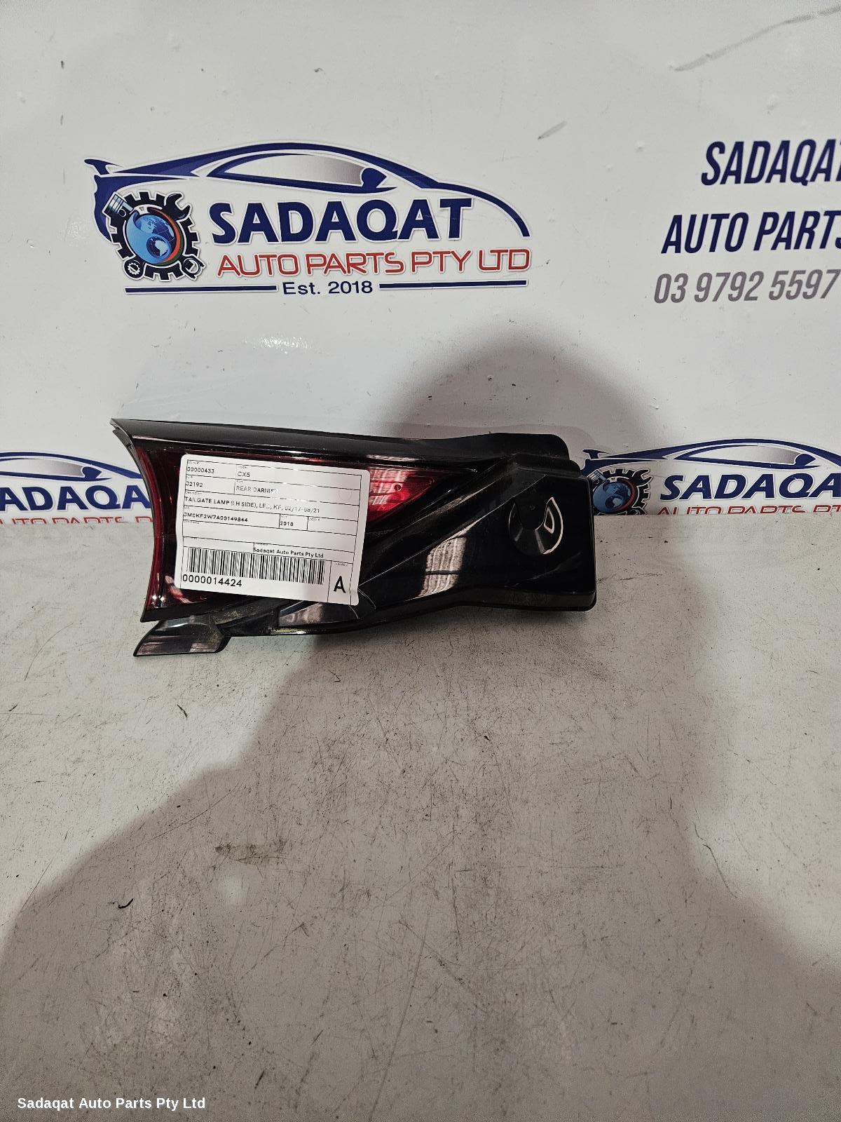 Mazda Cx5 Rear Garnish