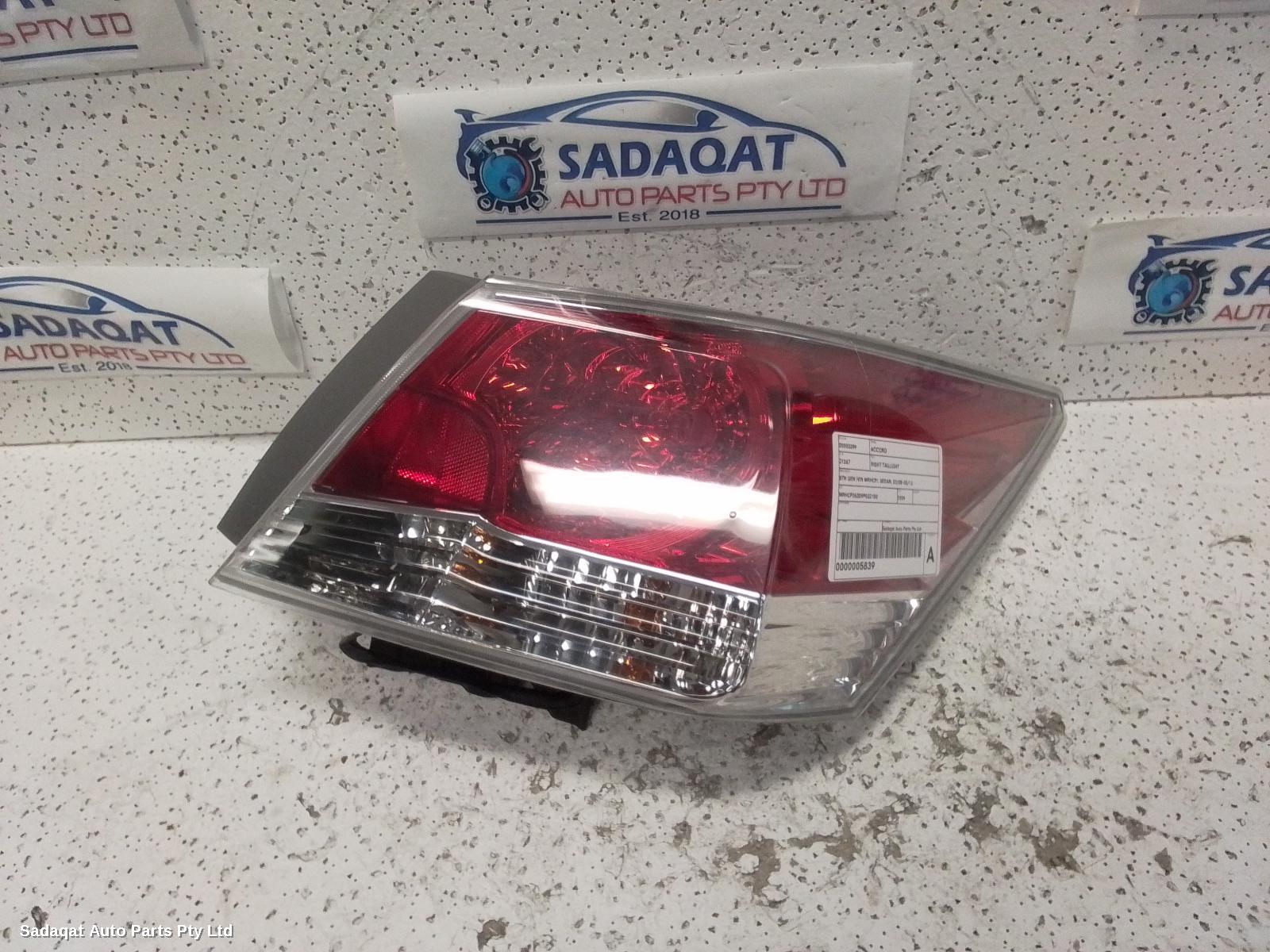 Honda Accord Right Taillight