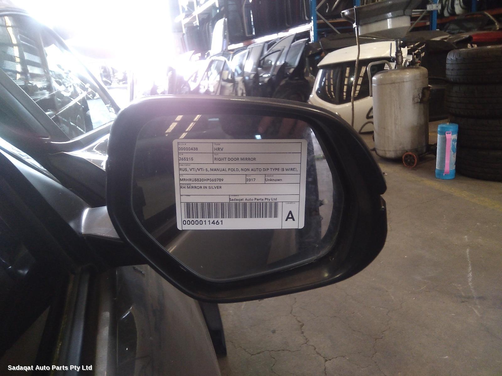 Honda Hrv Right Door Mirror