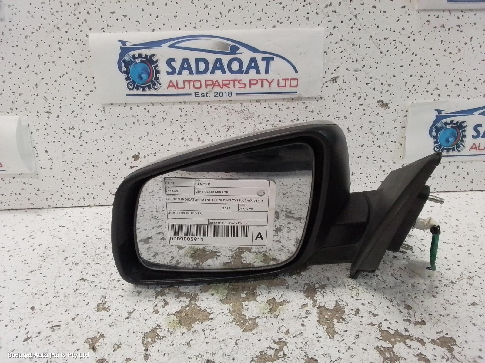 Mitsubishi Lancer Left Door Mirror