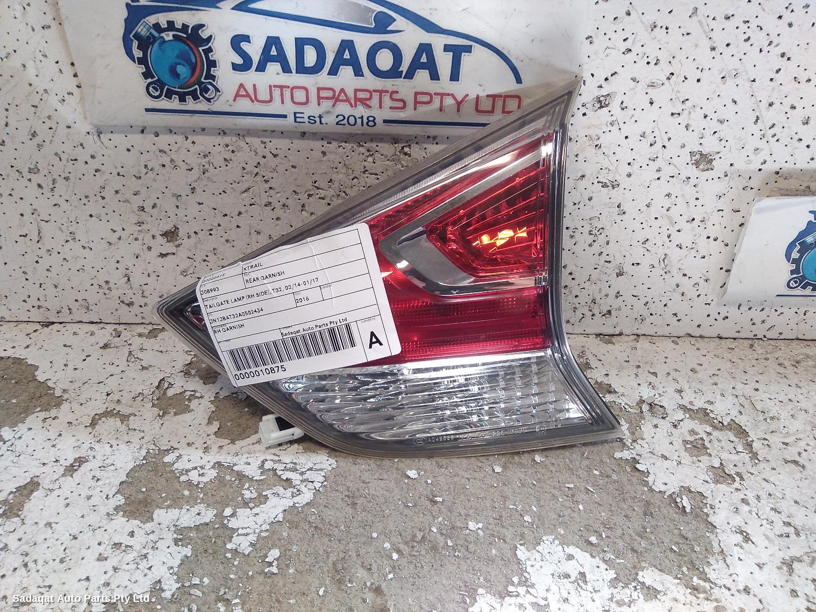 Nissan Xtrail Rear Garnish