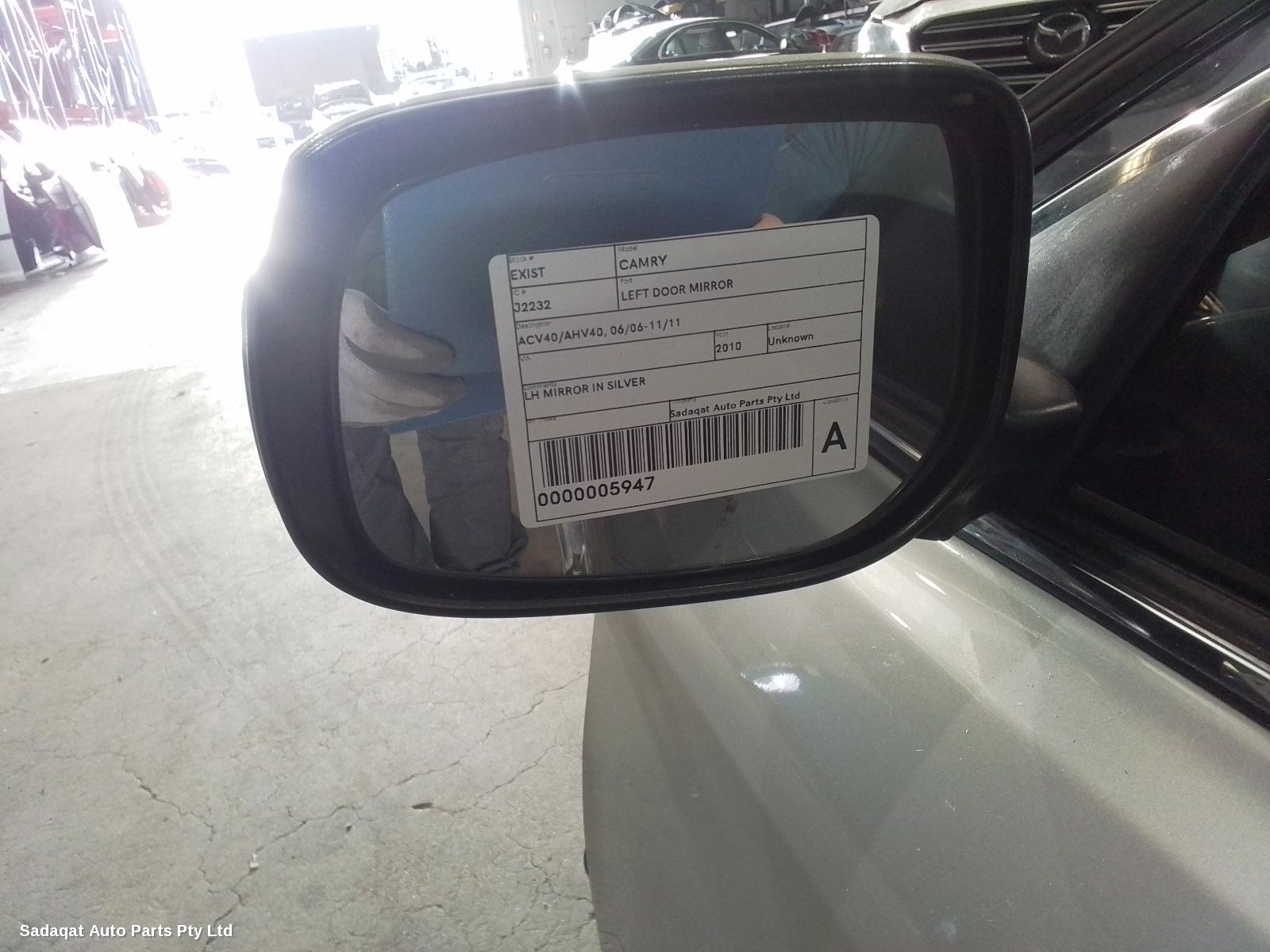 Toyota Camry Left Door Mirror