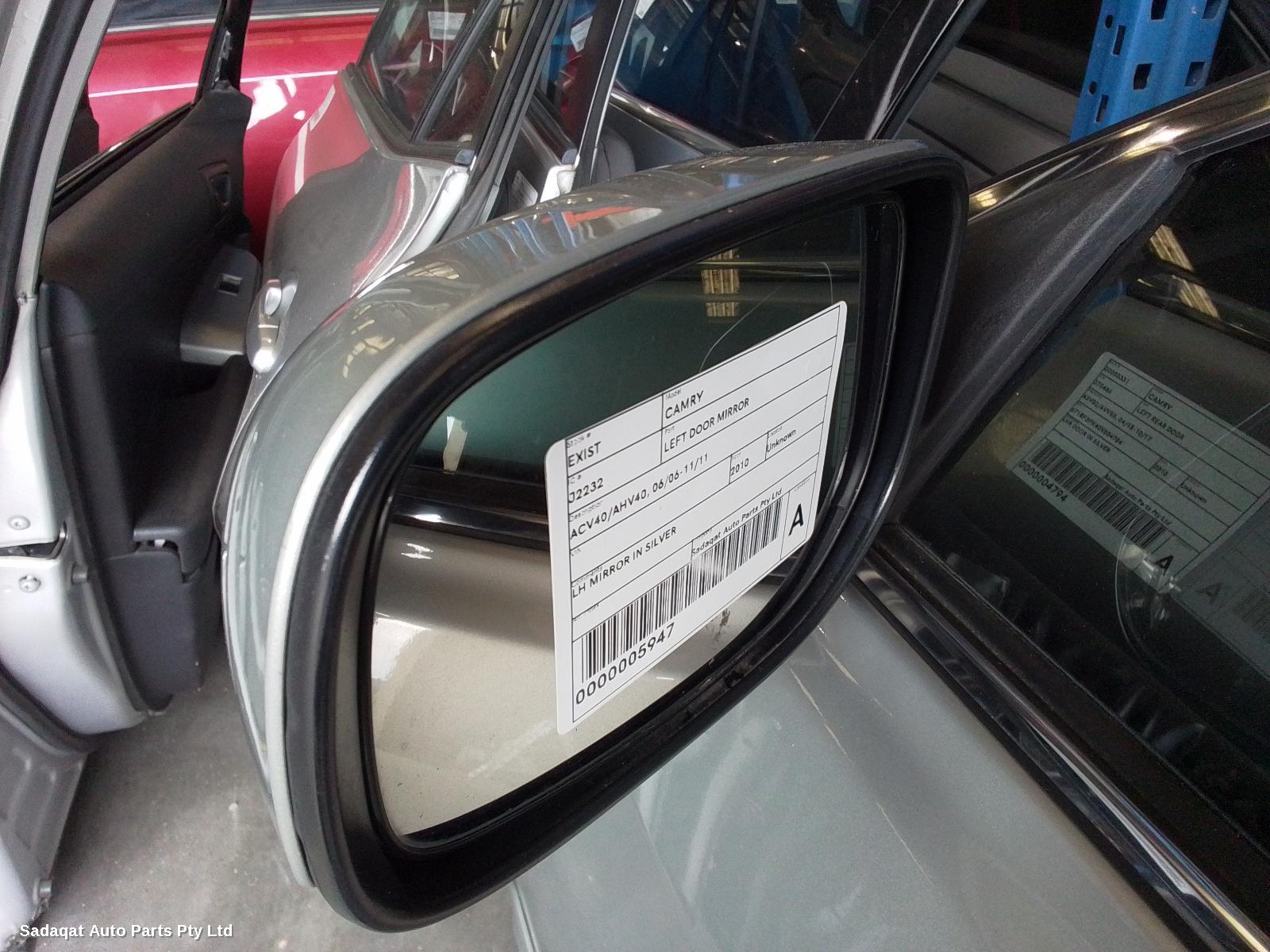 Toyota Camry Left Door Mirror