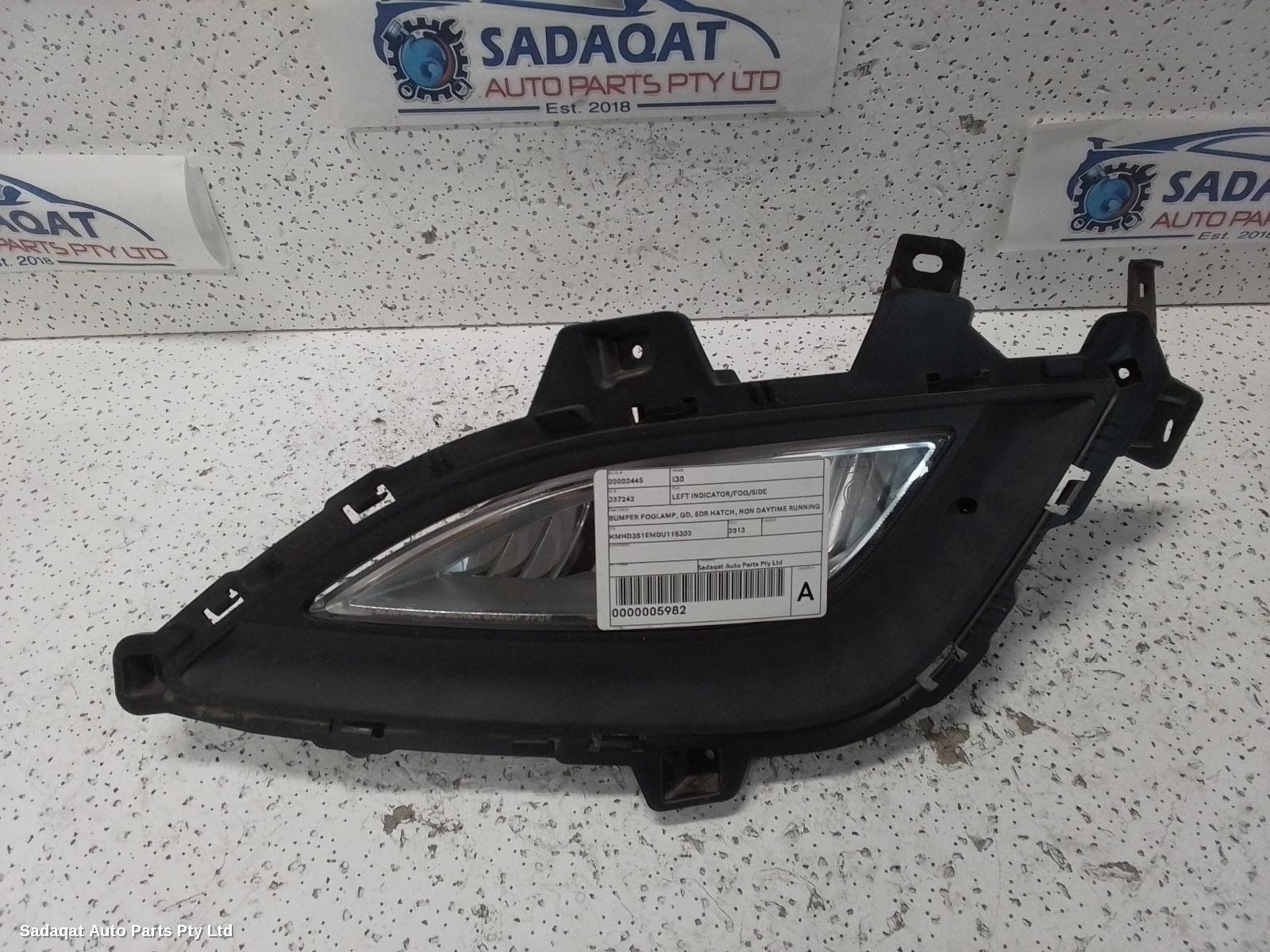 Hyundai I30 Left Indicator/fog/side