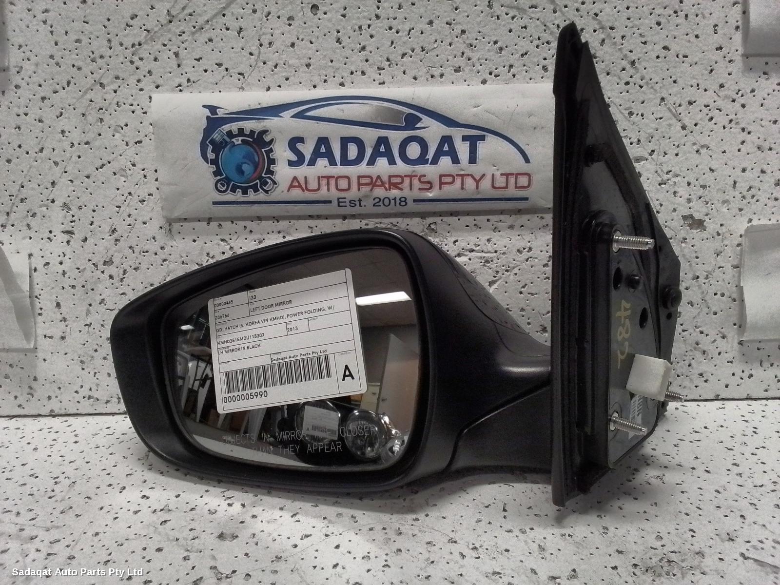 Hyundai I30 Left Door Mirror