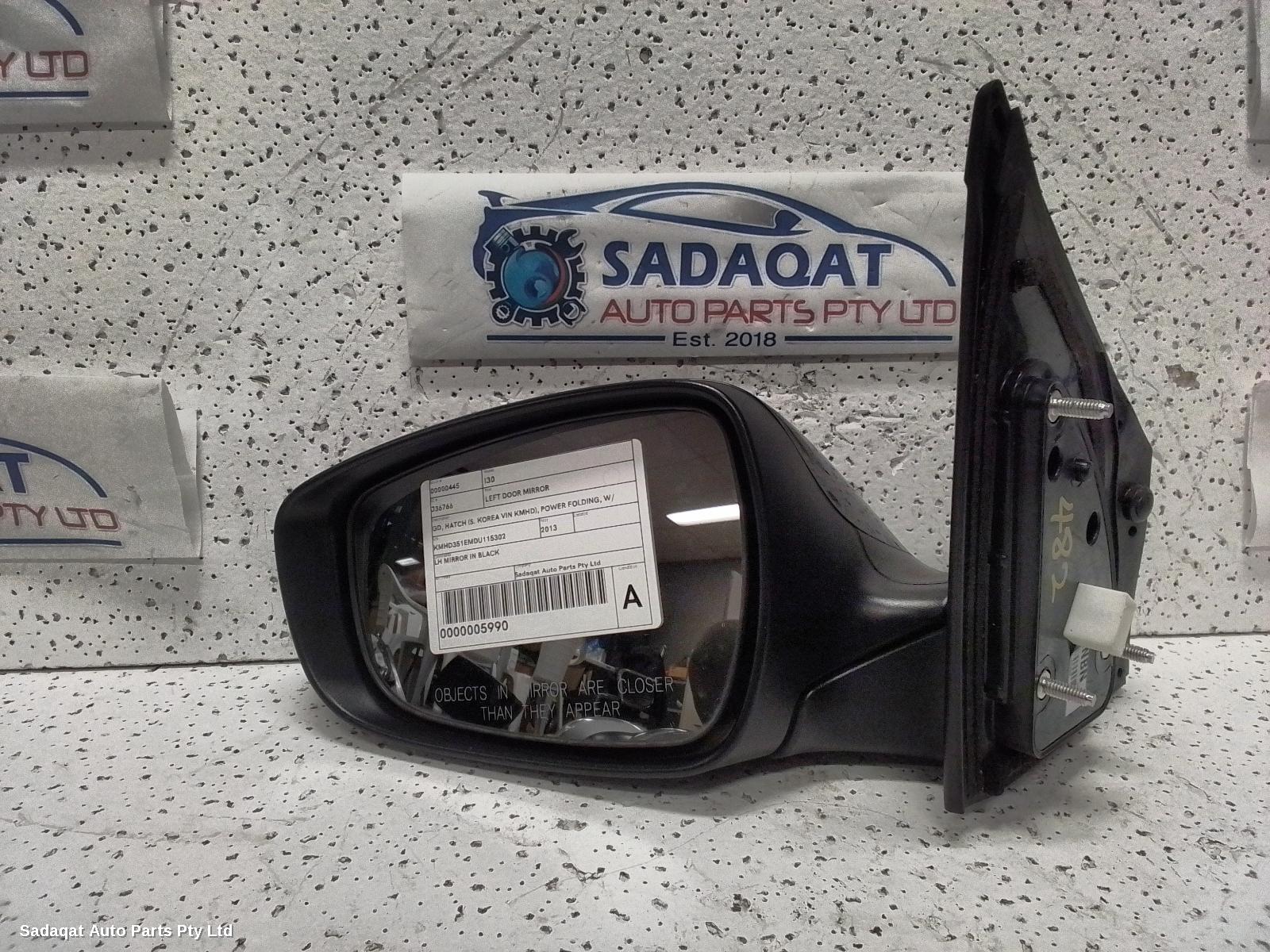 Hyundai I30 Left Door Mirror