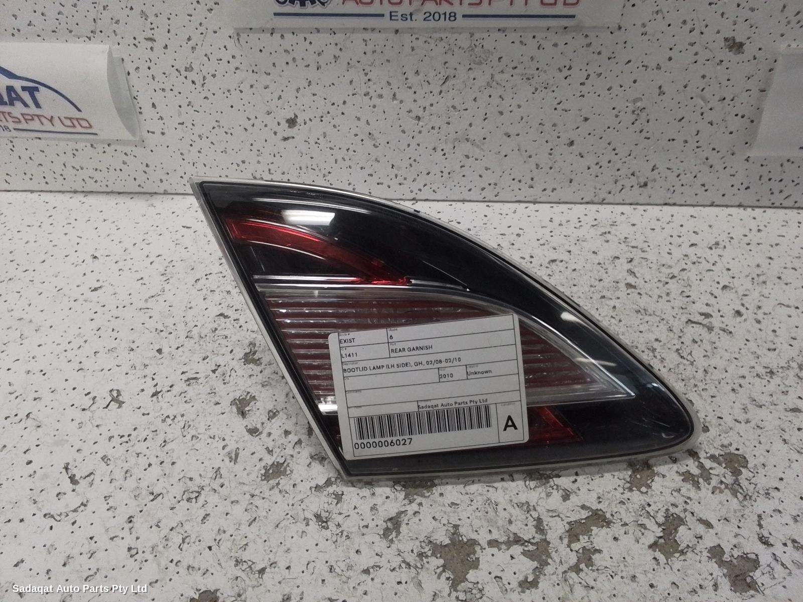 Mazda 6 Rear Garnish