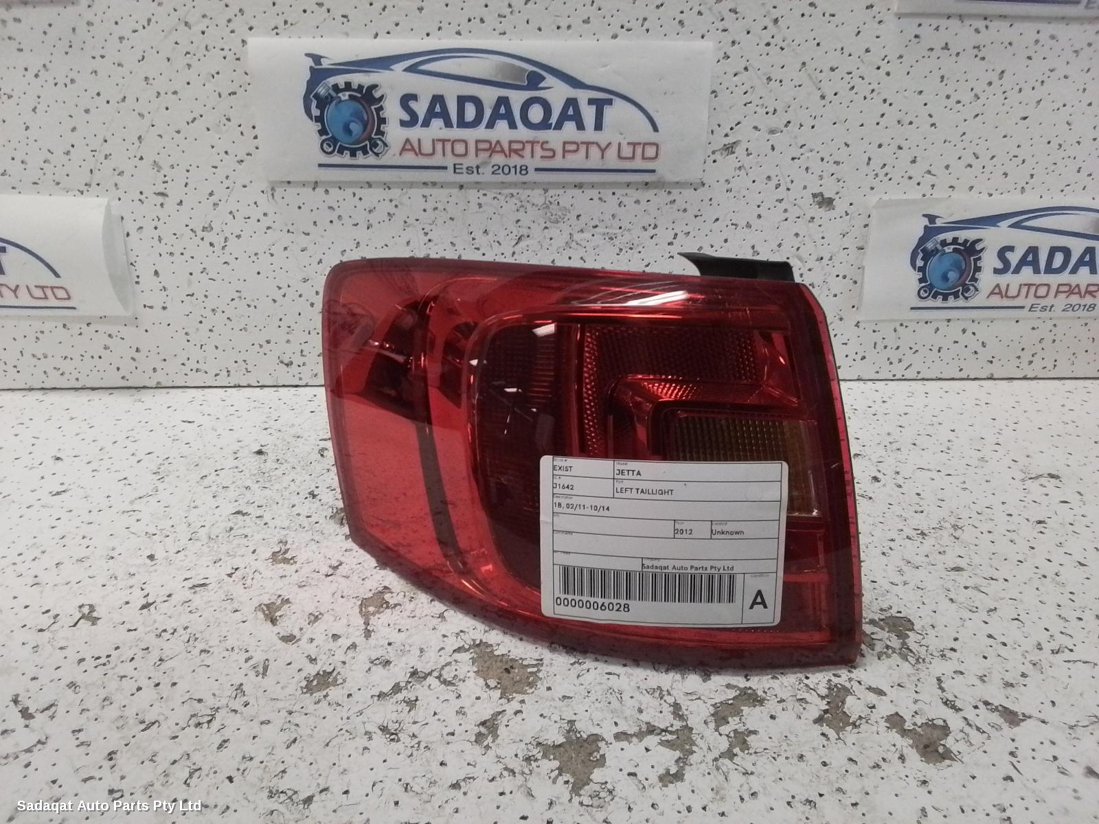 Volkswagen Jetta Left Taillight