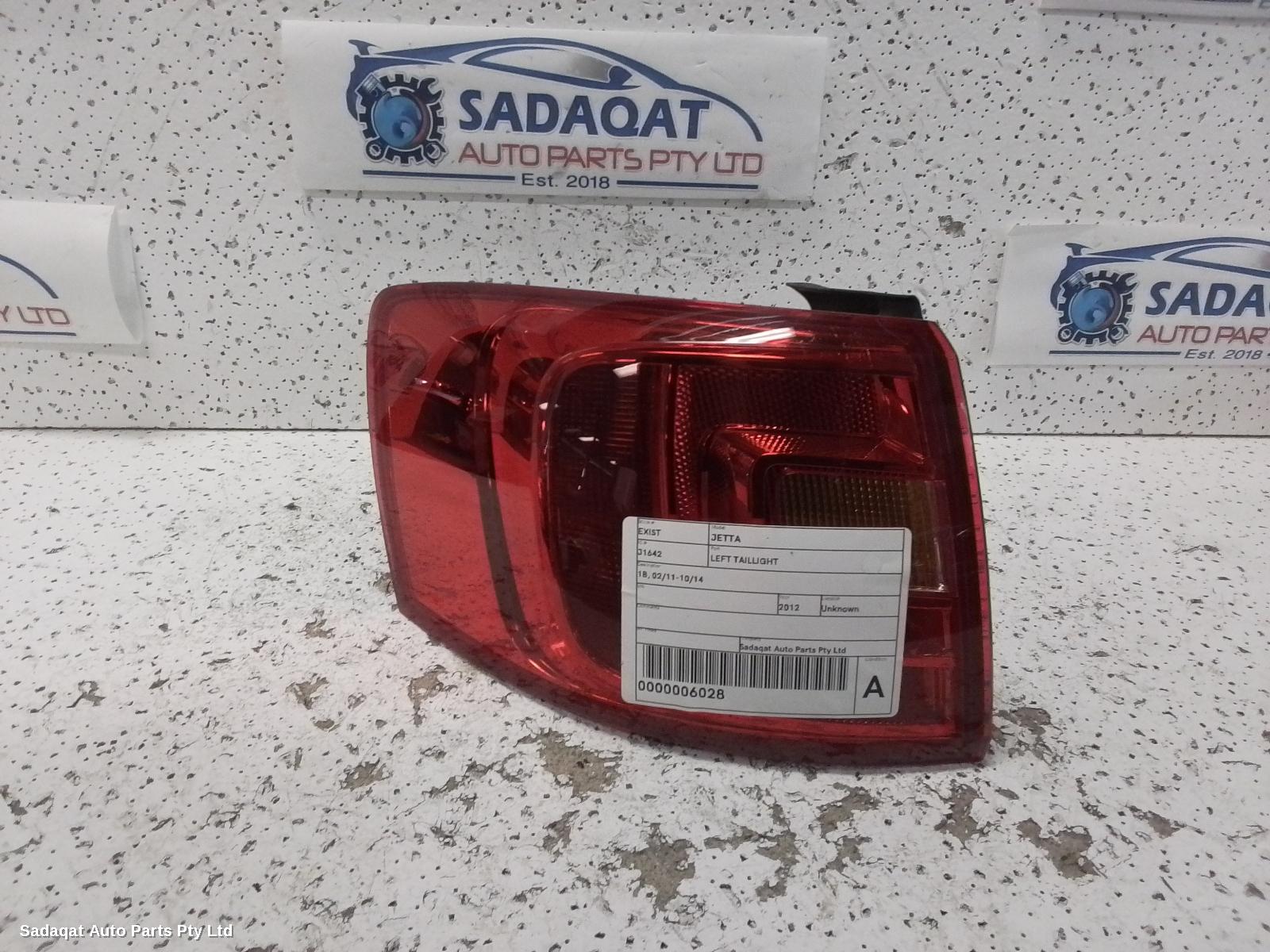 Volkswagen Jetta Left Taillight